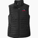 APPLETON EAST PATRIOTS <span class="pdp-name-mascot">EAST PATRIOTS</span> Port Authority Women's Packable Puffy Vest Front Thumbnail
