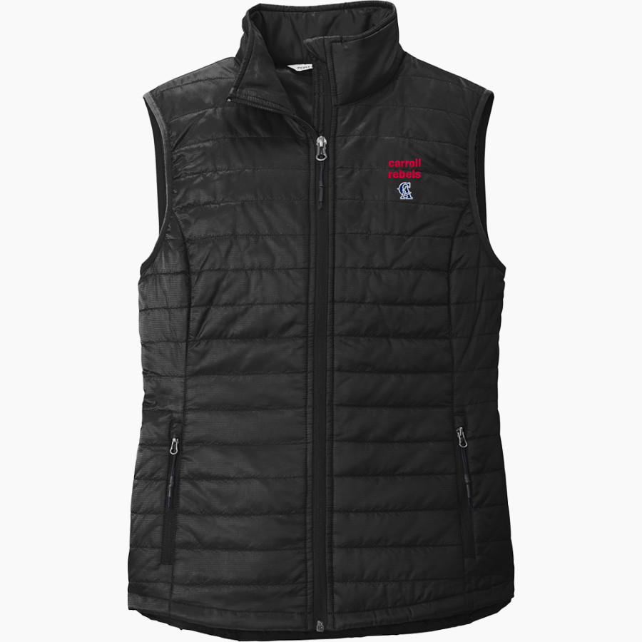 Carroll Rebels <span class="pdp-name-mascot">Carroll</span> Port Authority Women's Packable Puffy Vest