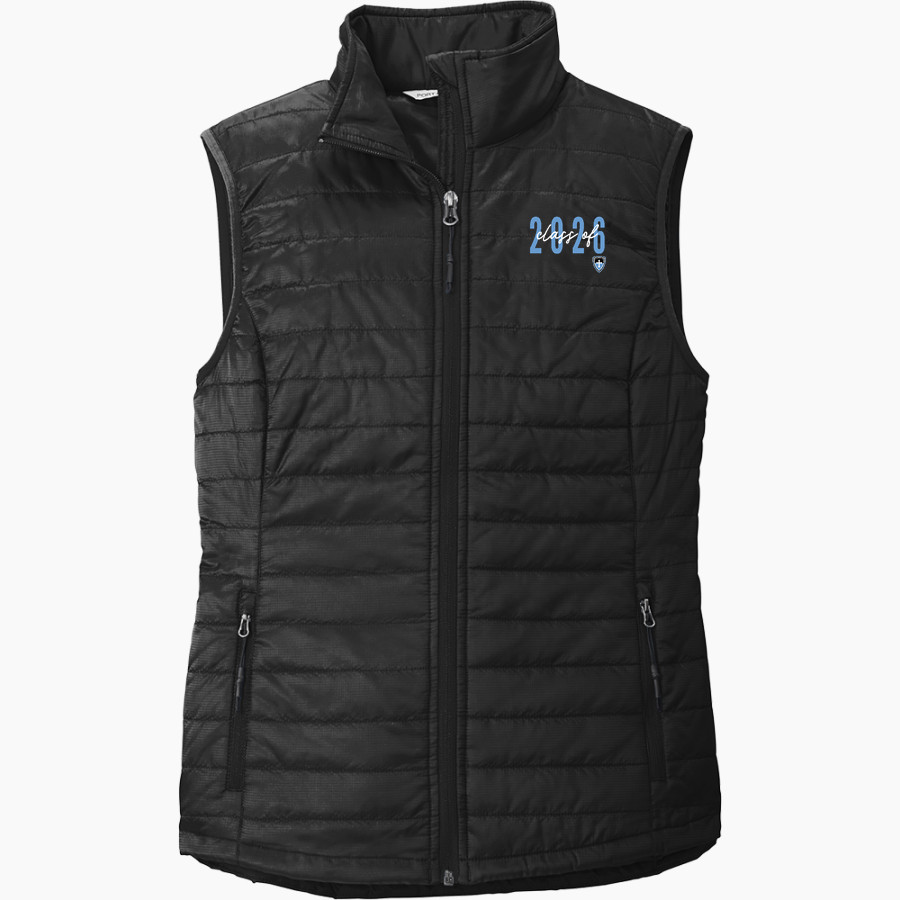Northstar Christian Knights <span class="pdp-name-mascot">Northstar Christian Academy Knights</span> Port Authority Women's Packable Puffy Vest