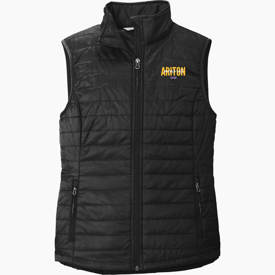 Ariton Purple Cats <span class="pdp-name-mascot">Ariton Purple Cats</span> Port Authority Women's Packable Puffy Vest