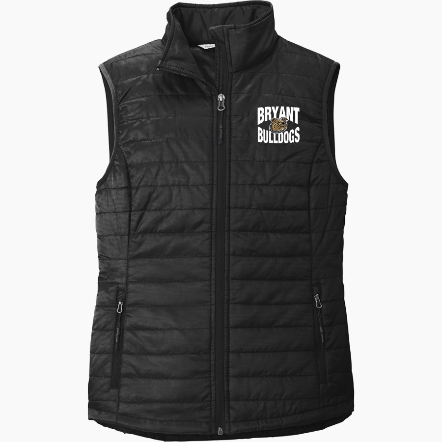 Bryant Bulldogs <span class="pdp-name-mascot">Bryant Bulldogs</span> Port Authority Women's Packable Puffy Vest