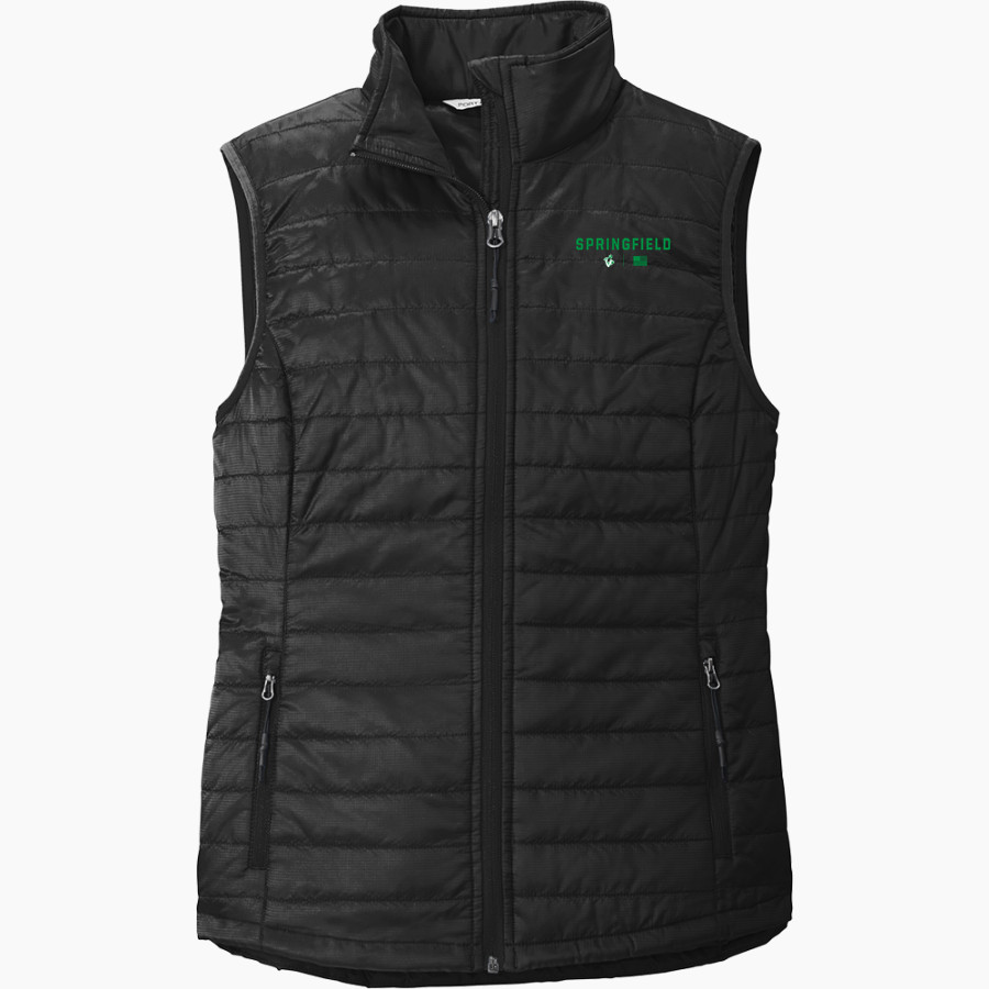 SPRINGFIELD HIGH SCHOOL COSMOS Port Authority Women's Packable Puffy Vest