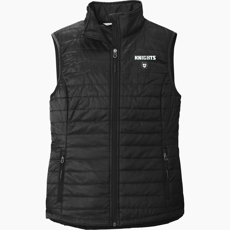 Franklin Classical School Knights Online Store Port Authority Women's Packable Puffy Vest