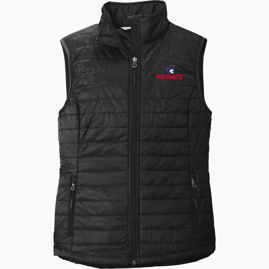 APPLETON EAST PATRIOTS <span class="pdp-name-mascot">EAST PATRIOTS</span> Port Authority Women's Packable Puffy Vest