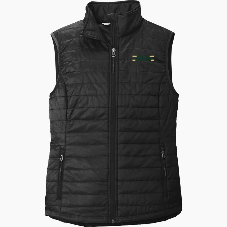 ST. VINCENT-ST. MARY H S FIGHTING IRISH <span class="pdp-name-mascot">ST. VINCENT ST. MARY FIGHTING IRISH</span> Port Authority Women's Packable Puffy Vest