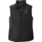 Carlsbad Lancers <span class="pdp-name-mascot">Carlsbad Lancers</span> Port Authority Women's Packable Puffy Vest Front Thumbnail