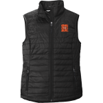 Ainger Cougars <span class="pdp-name-mascot">Ainger Cougars</span> Port Authority Women's Packable Puffy Vest Front Thumbnail