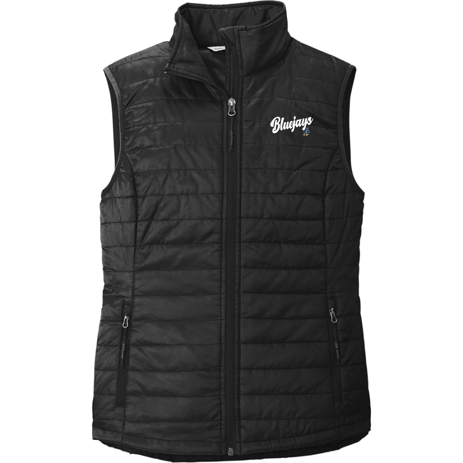 MANCOS HIGH SCHOOL BLUEJAYS <span class="pdp-name-mascot">MANCOS BLUEJAYS</span> Port Authority Women's Packable Puffy Vest