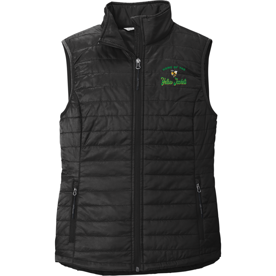 WINDSOR HIGH SCHOOL YELLOW JACKETS <span class="pdp-name-mascot">WINDSOR YELLOW JACKETS</span> Port Authority Women's Packable Puffy Vest
