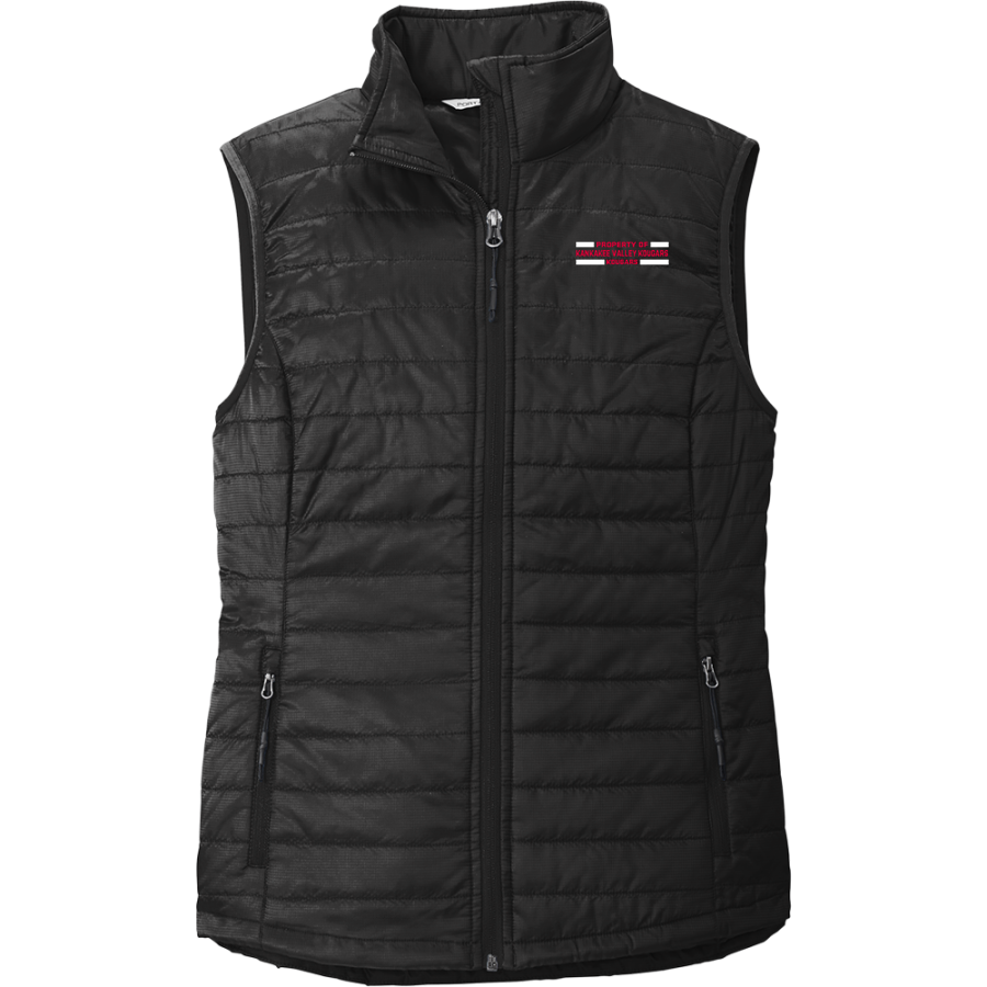 Kankakee Valley Kougars Kougars <span class="pdp-name-mascot">Kankakee Valley Kougars Kougars</span> Port Authority Women's Packable Puffy Vest