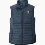 St. Patrick of Heatherdowns Irish <span class="pdp-name-mascot">St. Patrick of Heatherdowns Irish</span> Port Authority Women's Packable Puffy Vest Front Thumbnail
