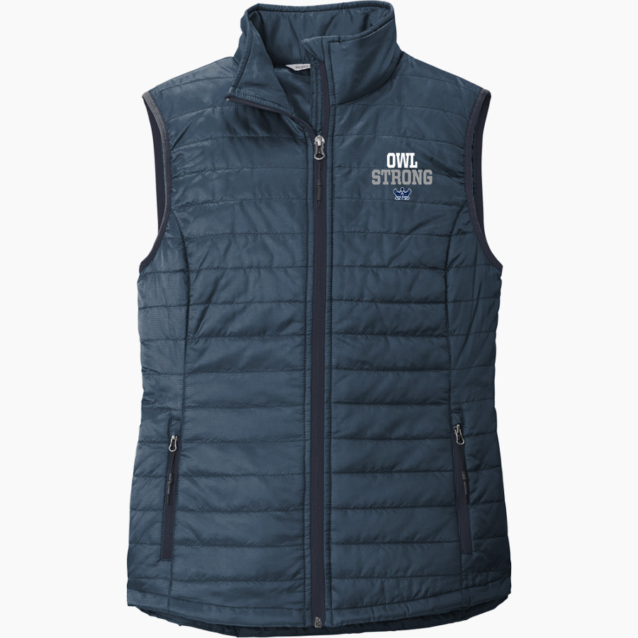 HONDO HIGH SCHOOL OWLS <span class="pdp-name-mascot">HONDO OWLS</span> Port Authority Women's Packable Puffy Vest