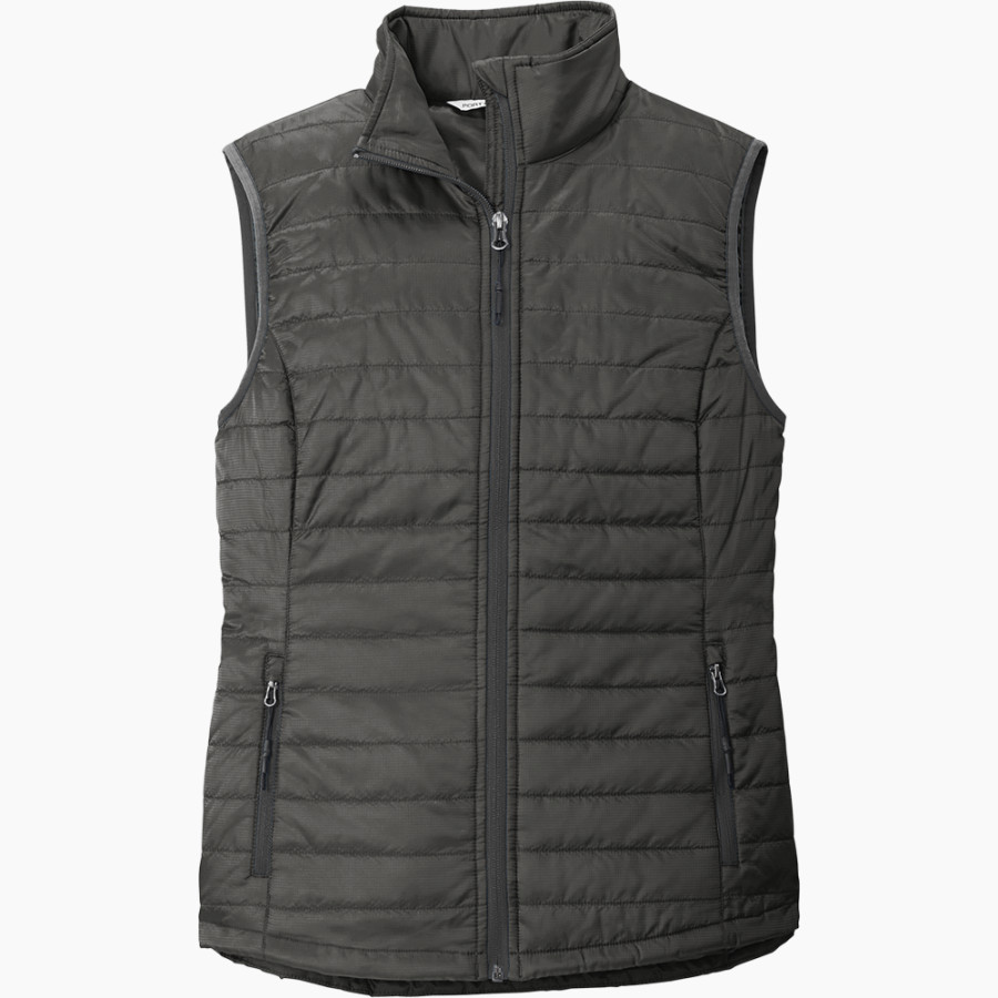 Folsom Lake Falcons Port Authority Women's Packable Puffy Vest