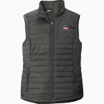St. Cloud State University The Official Online Store <span class="pdp-name-mascot">St. Cloud State Huskies</span> Port Authority Women's Packable Puffy Vest Front Thumbnail