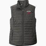 Model Secondary School for the Deaf Eagles Port Authority Women's Packable Puffy Vest Front Thumbnail
