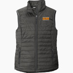 Marion Elementary Black Knights Port Authority Women's Packable Puffy Vest Front Thumbnail