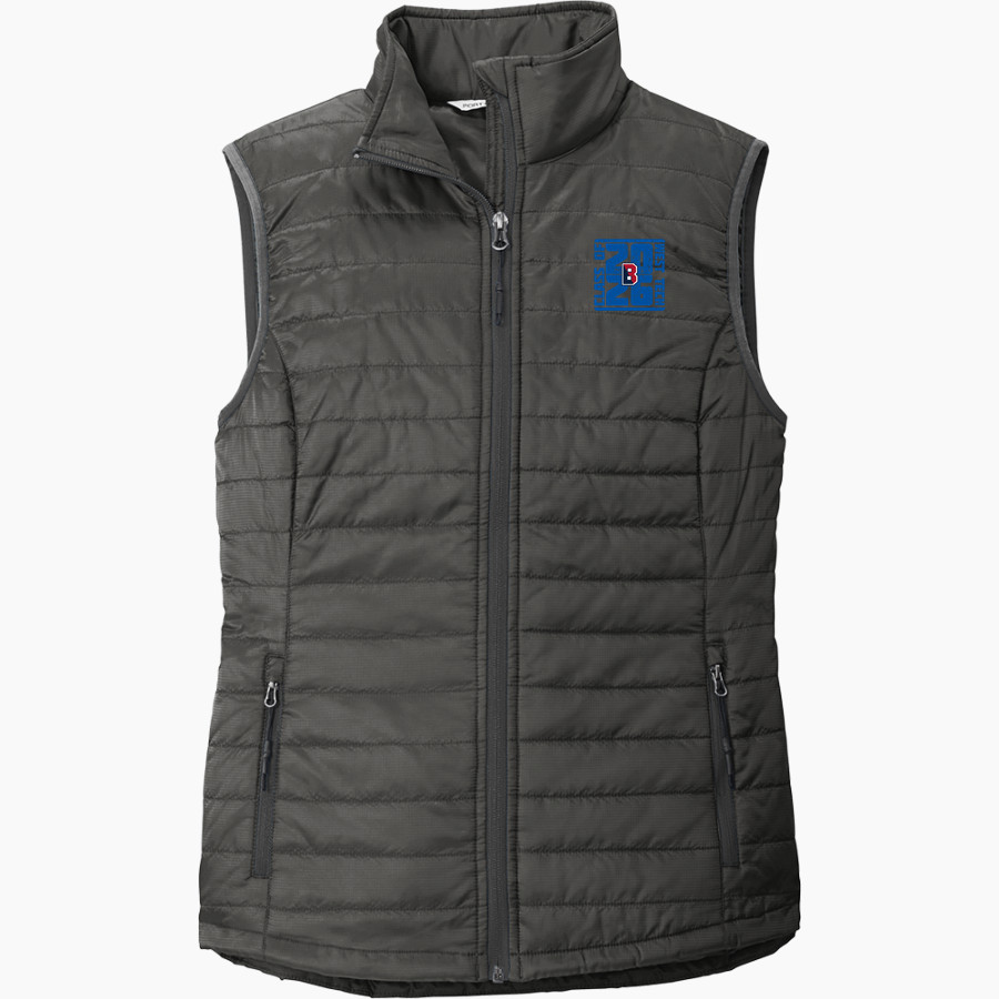 West Tech Panthers Port Authority Women's Packable Puffy Vest