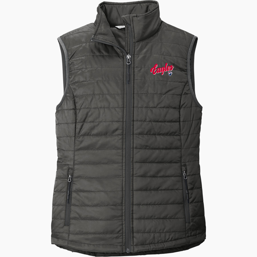Milton Eagles <span class="pdp-name-mascot">Milton Eagles</span> Port Authority Women's Packable Puffy Vest