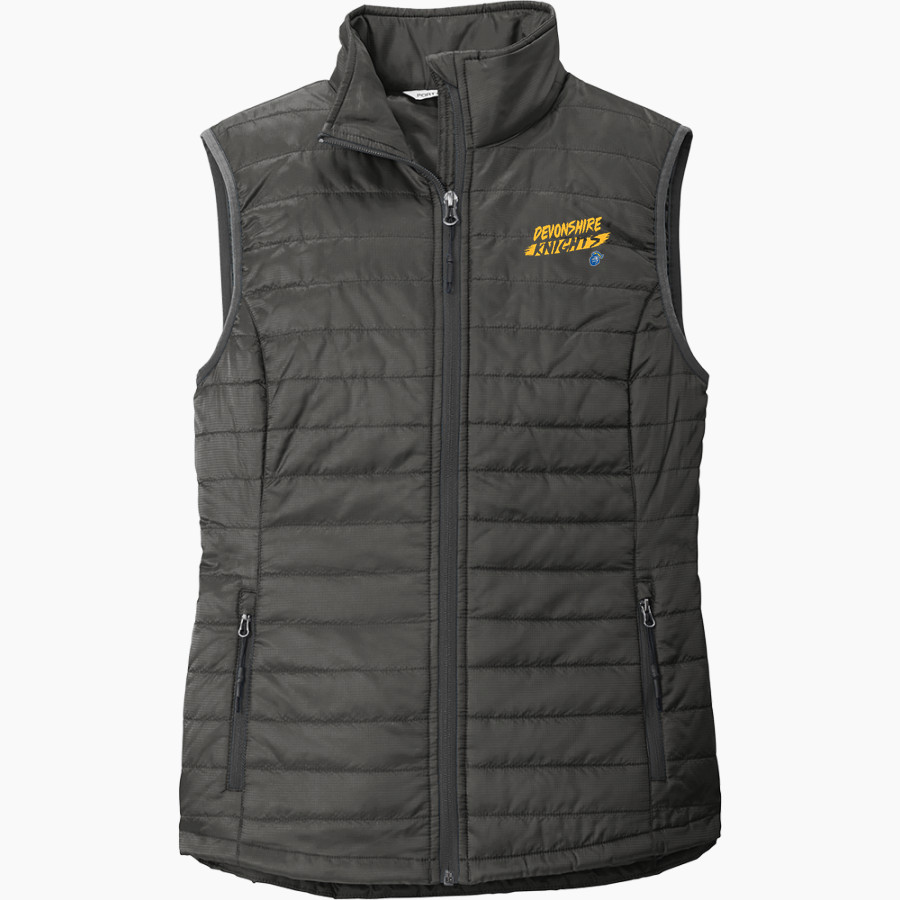 Devonshire Knights Port Authority Women's Packable Puffy Vest