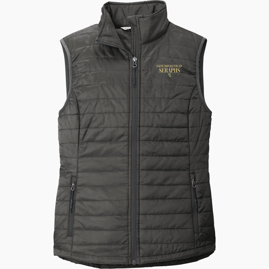 SAINT BONAVENTURE HIGH SCHOOL SERAPHS <span class="pdp-name-mascot">SAINT BONAVENTURE SERAPHS</span> Port Authority Women's Packable Puffy Vest