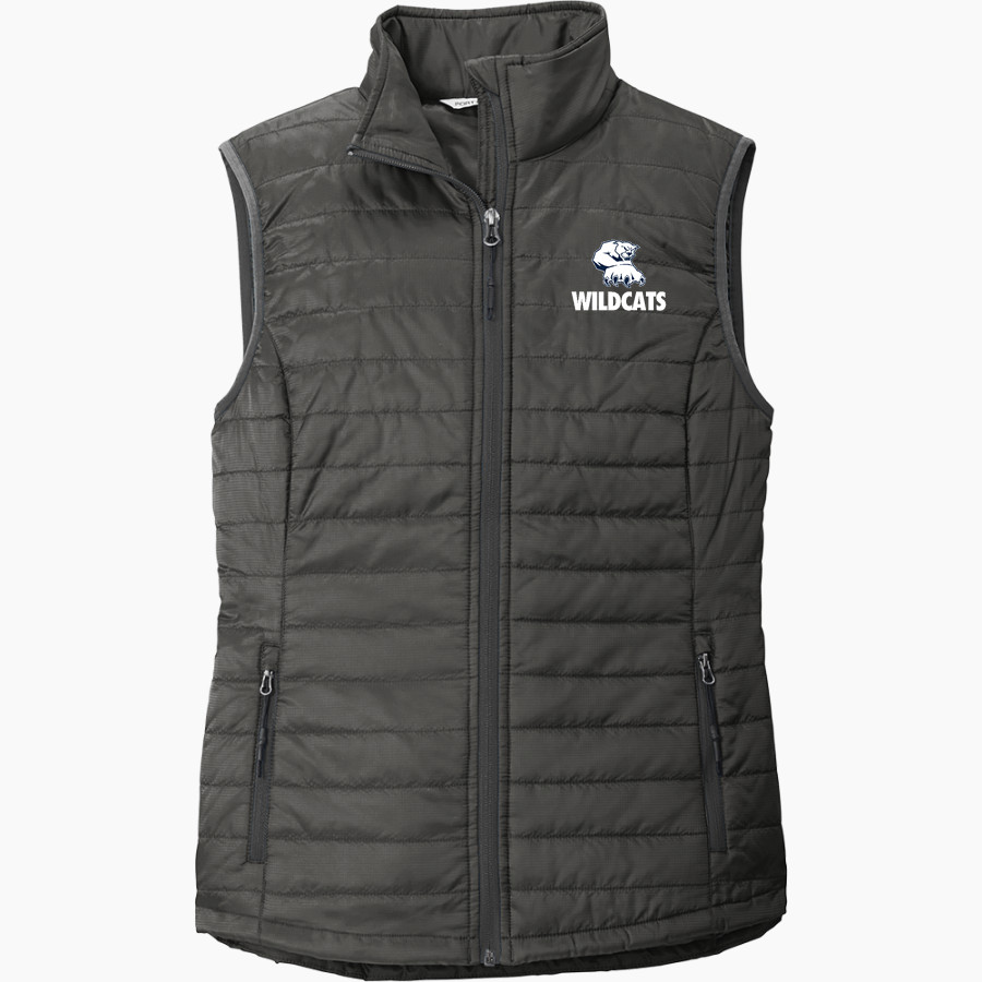 Marin Catholic Wildcats Port Authority Women's Packable Puffy Vest
