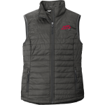 Simpson University Red Hawks <span class="pdp-name-mascot">Simpson Red Hawks</span> Port Authority Women's Packable Puffy Vest Front Thumbnail