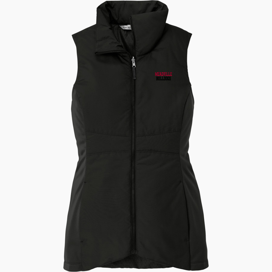 MEADVILLE HIGH SCHOOL BULLDOGS Port Authority Women's Collective Vest