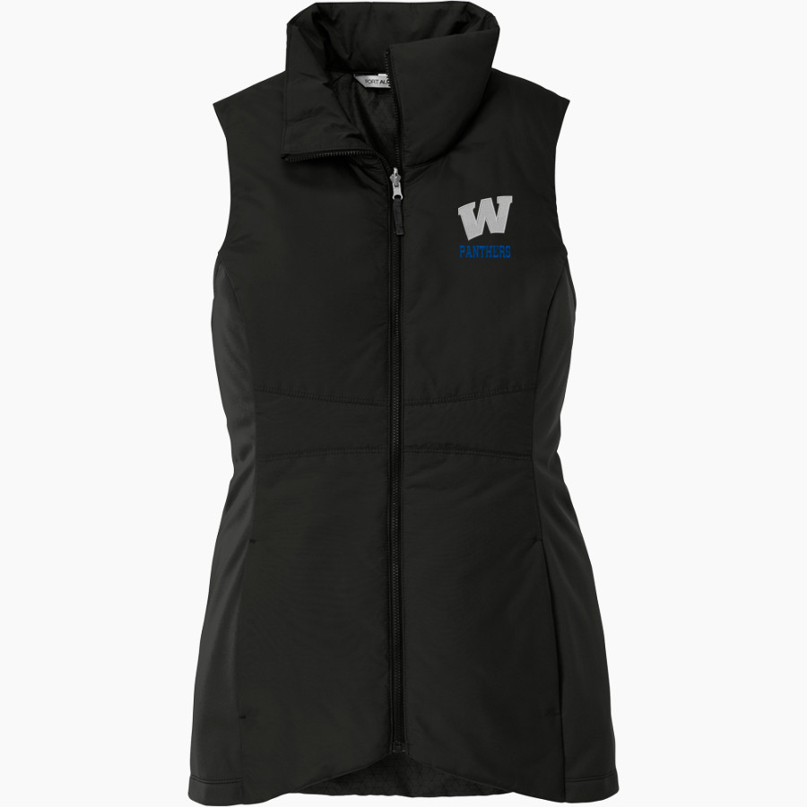 WALLINGTON HIGH SCHOOL PANTHERS <span class="pdp-name-mascot">WALLINGTON PANTHERS</span> Port Authority Women's Collective Vest