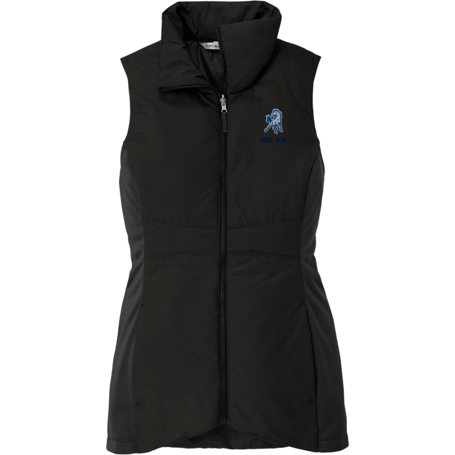 LITTLE CHUTE HIGH SCHOOL MUSTANGS <span class="pdp-name-mascot">LITTLE CHUTE MUSTANGS</span> Port Authority Women's Collective Vest