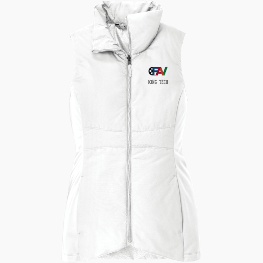 King Tech High School Online Apparel Store Port Authority Women's Collective Vest