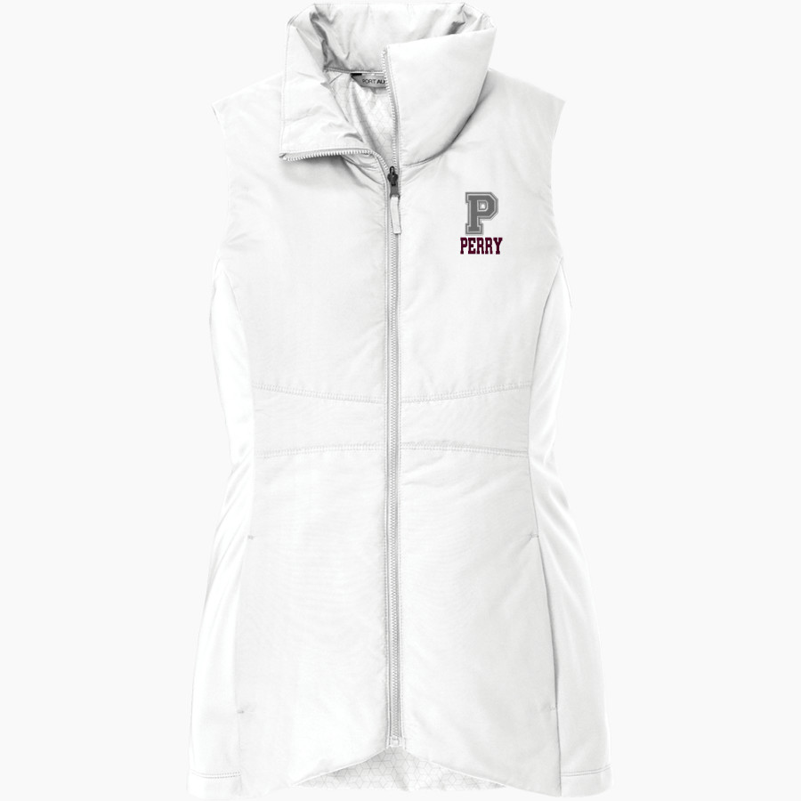 PERRY HIGH SCHOOL MAROONS <span class="pdp-name-mascot">PERRY MAROONS</span> Port Authority Women's Collective Vest