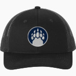 NORTH PINES CUBS Port Authority Snapback Ponytail Trucker Cap Front Thumbnail