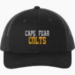 Cape Fear Colts <span class="pdp-name-mascot">Cape Fear Colts</span> Port Authority Snapback Ponytail Trucker Cap Front Thumbnail