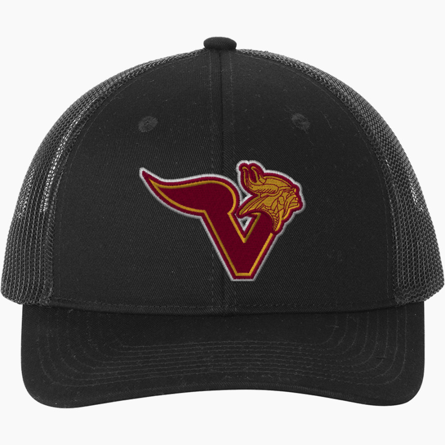 VOORHEES VIKINGS official sideline store Port Authority Snapback Ponytail Trucker Cap