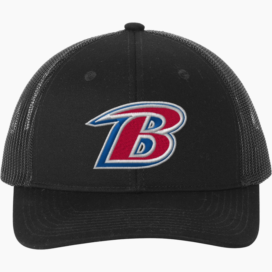 Bondurant Braves Port Authority Snapback Ponytail Trucker Cap