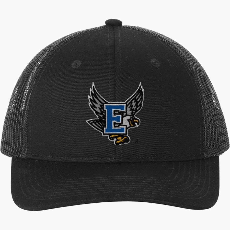 Eisenhower Elementary School Eagles <span class="pdp-name-mascot">Eisenhower Elementary School Eagles</span> Port Authority Snapback Ponytail Trucker Cap