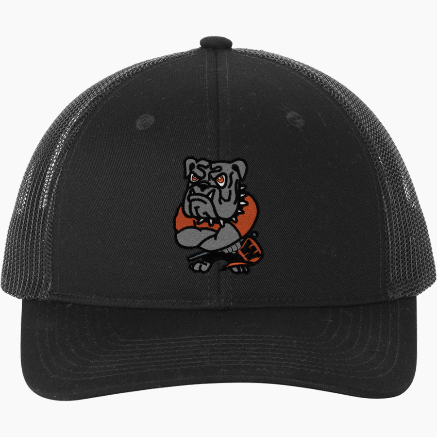 WATERLOO HIGH SCHOOL BULLDOGS <span class="pdp-name-mascot">WATERLOO BULLDOGS</span> Port Authority Snapback Ponytail Trucker Cap
