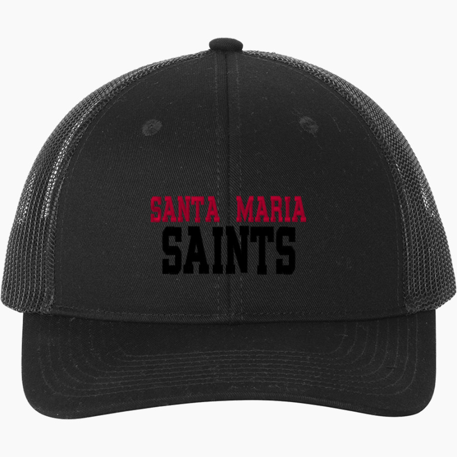 SANTA MARIA HIGH SCHOOL SAINTS Port Authority Snapback Ponytail Trucker Cap