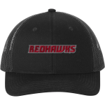 Goshen RedHawks <span class="pdp-name-mascot">Goshen RedHawks</span> Port Authority Snapback Ponytail Trucker Cap Front Thumbnail