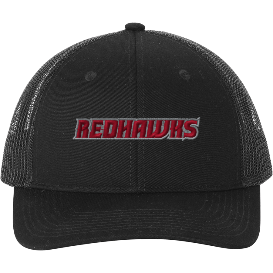 Goshen RedHawks <span class="pdp-name-mascot">Goshen RedHawks</span> Port Authority Snapback Ponytail Trucker Cap