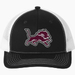 LOCKHART HIGH SCHOOL LIONS <span class="pdp-name-mascot">LOCKHART LIONS</span> Port Authority Snapback Ponytail Trucker Cap Front Thumbnail