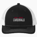 Julius L Matthey Cardinals <span class="pdp-name-mascot">Julius L Matthey Cardinals</span> Port Authority Snapback Ponytail Trucker Cap Front Thumbnail