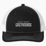 Moravian University Greyhounds <span class="pdp-name-mascot">Moravian University Greyhounds</span> Port Authority Snapback Ponytail Trucker Cap Front Thumbnail