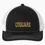 Cardinal Mooney Cougars <span class="pdp-name-mascot">Cardinal Mooney Cougars</span> Port Authority Snapback Ponytail Trucker Cap Front Thumbnail