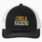 CIBOLA HIGH SCHOOL RAIDERS <span class="pdp-name-mascot">CIBOLA RAIDERS</span> Port Authority Snapback Ponytail Trucker Cap Front Thumbnail