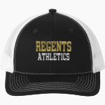 Regents School of Austin The Official Store of the Knights Port Authority Snapback Ponytail Trucker Cap Front Thumbnail