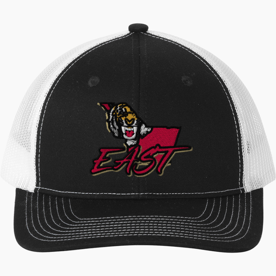 EAST IBERVILLE HIGH SCHOOL TIGERS <span class="pdp-name-mascot">EAST IBERVILLE TIGERS</span> Port Authority Snapback Ponytail Trucker Cap