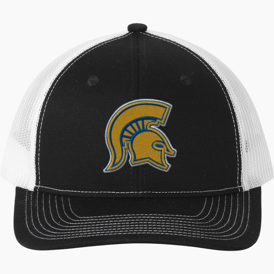 MASON CO CENTRAL HIGH SCHOOL SPARTANS Port Authority Snapback Ponytail Trucker Cap