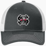 South Newton Middle School Port Authority Snapback Ponytail Trucker Cap Front Thumbnail