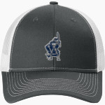 Traders Point Knights <span class="pdp-name-mascot">Traders Point KnightS</span> Port Authority Snapback Ponytail Trucker Cap Front Thumbnail